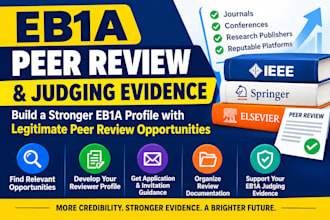 help you become a peer reviewer for eb1a and niw criteria