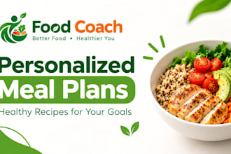 create a personalized meal plan and healthy recipes for you