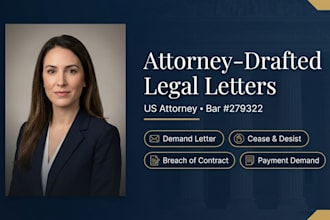 draft a business dispute or payment demand letter to collect debt