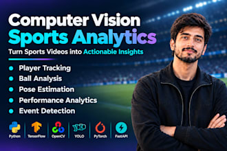 build ai sports analytics, player tracking and computer vision systems