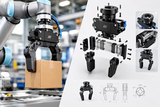 design robot accessories for manufacturing, automation, industrial robot