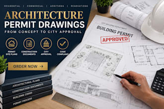draw architectural plans and mep drawings for texas and florida city permits