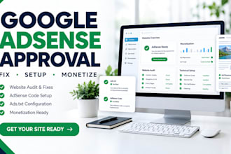 google adsense approval fix website errors setup ads txt and ad code correctly