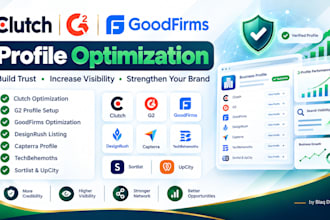 optimize clutch g2 goodfirms designrush capterra profiles for ORM