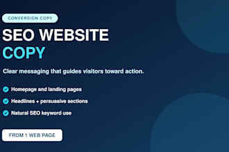 rewrite local service homepages to generate more calls