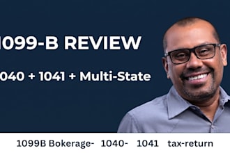 review 1099b brokerage transactions and file your 1040, 1041 return