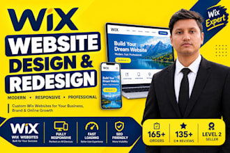 wix website redesign build wix website design wix business website development