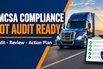 audit your fmcsa compliance and build a dot action plan