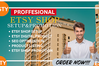 promote your etsy shop and listings to increase traffic and sales