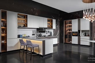 create custom kitchen cabinet, floor plan elevations and millwork shop drawings