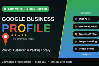 setup and optimize your gb profile gmb listing for local SEO