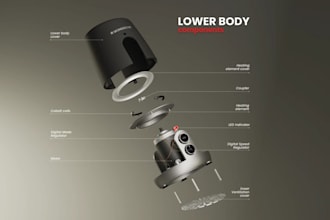 create fusion 360 cad design 3d modeling mechanical parts and 3d product design