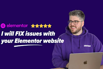 fix an elementor website issue
