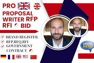 write rfp rfi government contract proposals and 501c3 filing