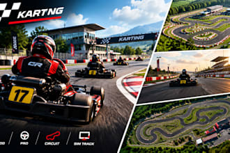 create karting track mod, kart racing pro, kart circuit, sim kart track