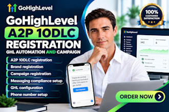 setup gohighlevel a2p 10dlc registraton ghl automation and campaign expert