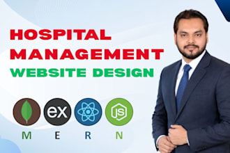 build hospital management website, medical website and CRM