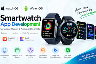 develop apple watch and smartwatch apps using swiftui and kotlin
