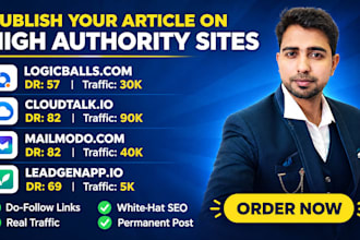 do high da saas link insertion and guest post