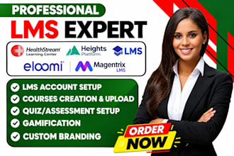 setup healthstream learning center heights platform lms eloomi magentrix lms