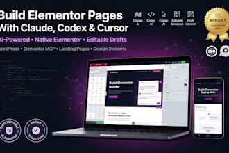 use elementor mcp like claude, codex cursor to connect and build elementor pages