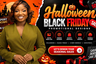 halloween black friday halloween flyer christmas flyer black friday event flyer