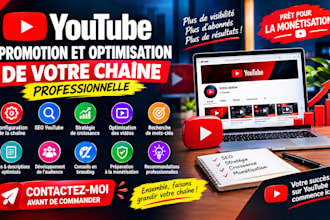 promouvoir et optimiser professionnellement votre cha