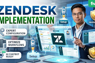 implement zendesk professionally for you