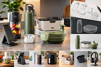 design your consumer product in 3d cad with realistic rendering