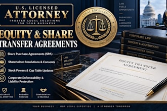 draft a professional share transfer agreement