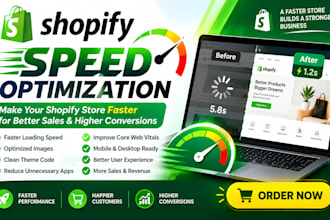do shopify speed optimization and increase shopify speed