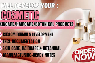 create natural skincare formulas with 1 day delivery