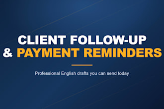handle client follow up and late invoice reminders for you