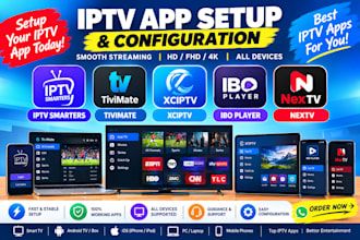 rebrand iptv smarters, tivimate, xciptv, ibo player and nextv