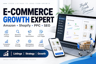 manage amazon PPC, product listings and ecommerce marketing