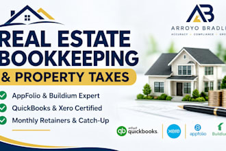 reconcile appfolio buildium property management bookkeeping and file taxes