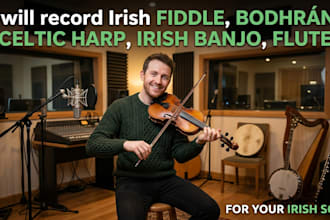 record irish fiddle, irish flute, tin whistle, low whistle, uilleann pipes