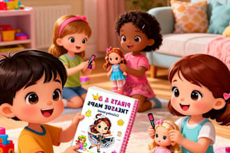 do children story book illustration children story book art