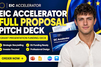design eic accelerator full proposal pitch deck grant presentation funding deck