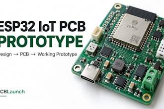 build your esp32 iot pcb prototype