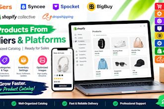 list aliexpress dsers syncee spocket bigbuy autods shopify collective cjdropship