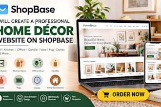 create home wall kitchen office decor candle vase rug clocks shopbase website