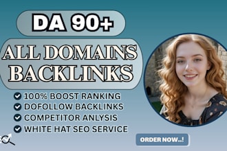 build high da global domain backlinks for international SEO