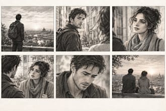 create professional storyboards for film, animation and video
