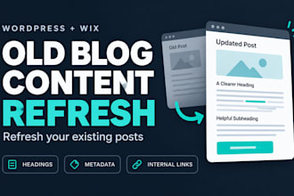 refresh and optimize your existing blog posts for SEO