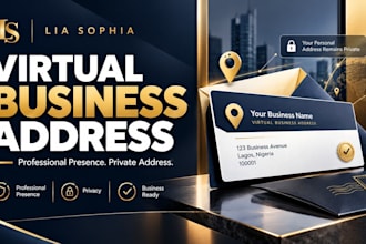 provide a professional virtual business address