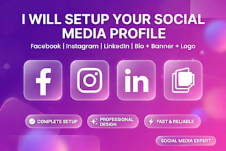 do professional instagram account setup and bio optimization