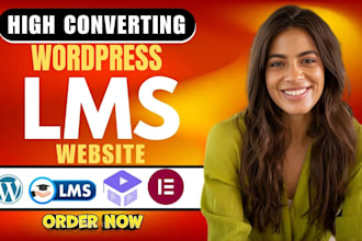 build wordpress membership website, lms website