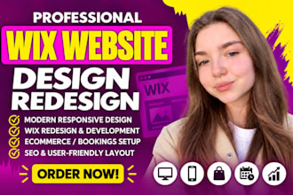 wix website redesign wix website design wix website development wix website