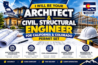 architect your civil, structural engineer for california and colorado permit set